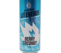 Lit Energy berry coconut