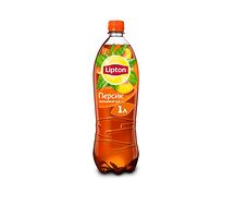 Lipton чёрный чай с персиком