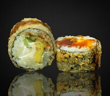 Лосось и Угорь темпура