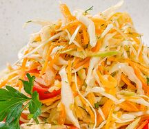 Салат с капустой