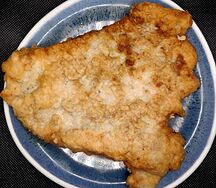 Отбивная из свинины в кляре