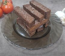 Гренки с чесноком