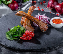 Шашлык из каре ягненка