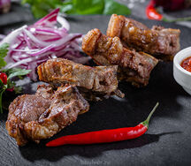 Шашлык из баранины на кости