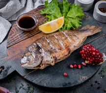 Дорадо на углях