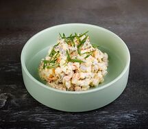 Оливье с говядиной