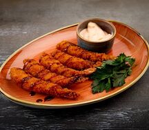 Креветки в темпуре