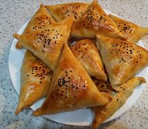 Самса слоенная (куриная)
