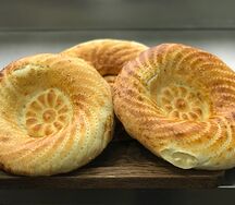 Лепешка тандырная из печи