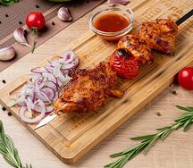 Шашлык из куриного бедра