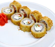 Темпура роллы с угрем