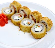 Темпура роллы с цыпленком