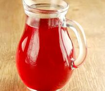 Морс клюквенный