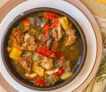 Чанах из баранины