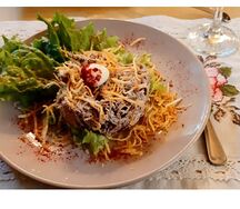 Салат Птичье гнездо