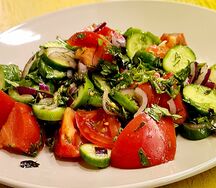 Салат По-грузински/ Georgian Salad