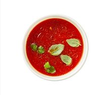 Суп томатный с базиликом