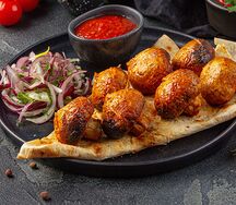 Шашлык из шампиньонов