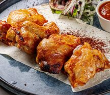 Шашлык из куриных бёдрышек