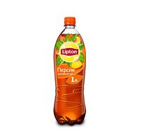 Lipton Холодный чёрный чай с персиком