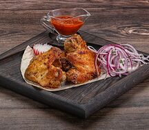Шашлык из куриных крыльев