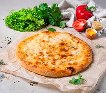 Хачапури с курицей и грибами
