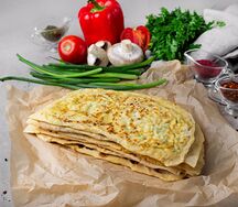 Чуду с сыром и зеленью