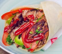Шаурма корейская со свининой