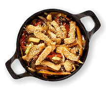Стеклянная лапша с курицей