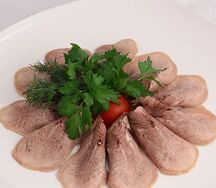 Язык отварной
