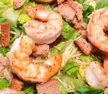 Сковородка с креветками