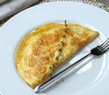 Омлет с сыром