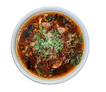 Мясное ассорти с овощами в пикантном соусе маосюэвань