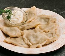 Вареники с картошкой и грибами
