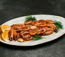 Креветки в кисло-сладком соусе