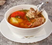 Шурпа с бараниной