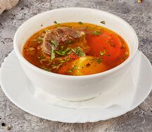 Шурпа с говядиной