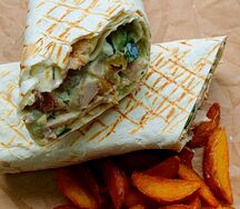 Шаурма с Айдахо и соусом тартар