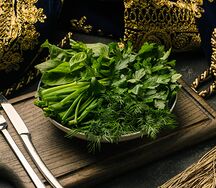 Свежая зелень