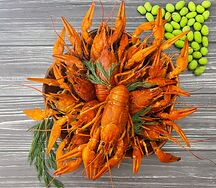 Раки варёные мелкие 20-40 гр/шт