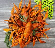 Раки варёные Большие 80-100 гр/шт