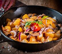 Жаркое с курицей