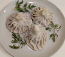 Хинкали с курицей