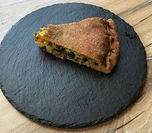 Пирог с картошкой и грибами