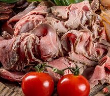 Ростбиф с соусом чимичури