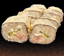 Жареный с креветкой