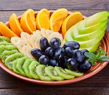 Тарелка фруктовая