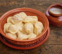 Пельмени с мясом