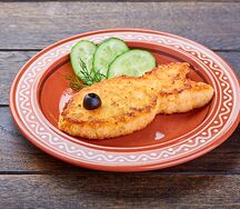 Котлета Золотая рыбка жареная