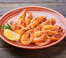 Креветки жареные